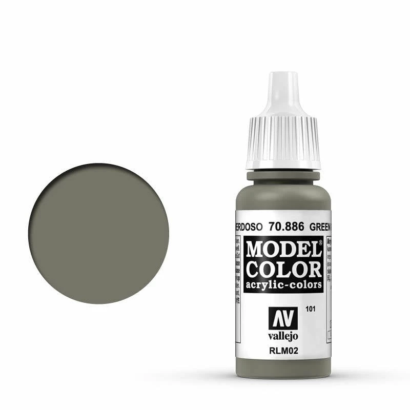 Ozzie Collectables Vallejo Model Colour - Green Grey RLM02 17 Ml All Board Games 2 Ozzie Collectables Vallejo Model Colour - Green Grey RLM02 17 Ml All Board Games