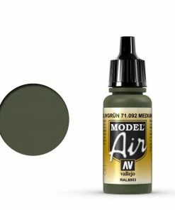 Ozzie Collectables Vallejo Model Air - Medium Olive 17 Ml All Board Games