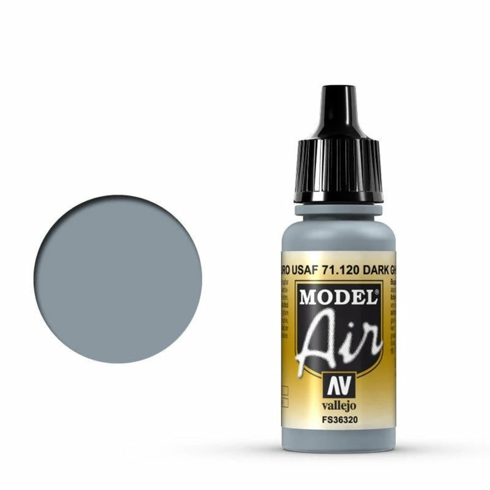Ozzie Collectables Vallejo Model Air - Dark Ghost Gray 17 Ml 2 Ozzie Collectables Vallejo Model Air - Dark Ghost Gray 17 Ml
