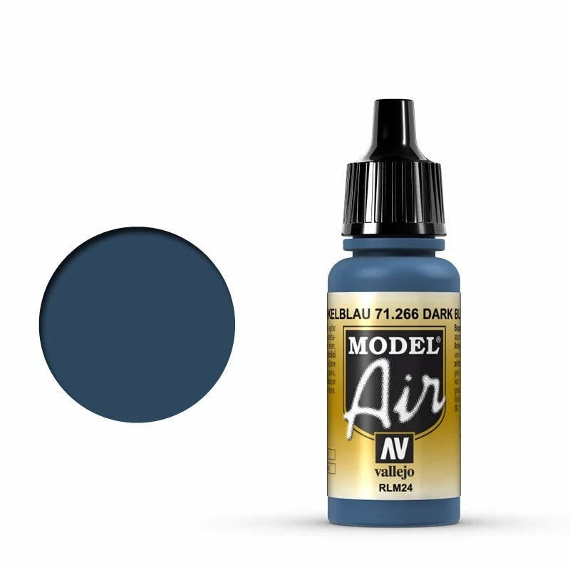 Ozzie Collectables Vallejo Model Air - Dark Blue RLM24 17 Ml All Board Games 1 Ozzie Collectables Vallejo Model Air - Dark Blue RLM24 17 Ml All Board Games