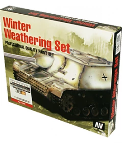 Ozzie Collectables Vallejo Model Colour - Winter Weathering Set + Instructions Box Set All Board Games