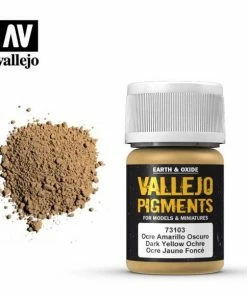 Ozzie Collectables Vallejo Pigments - Dark Yellow Ochre 30 Ml