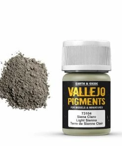 Ozzie Collectables All Board Games Vallejo Pigments - Light Sienna 30 Ml