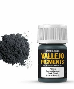 Ozzie Collectables Vallejo Pigments - Dark Steel 30 Ml All Board Games