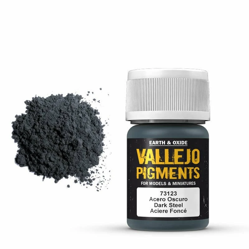 Ozzie Collectables Vallejo Pigments - Dark Steel 30 Ml All Board Games 2 Ozzie Collectables Vallejo Pigments - Dark Steel 30 Ml All Board Games