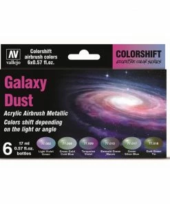 Ozzie Collectables Vallejo Eccentric - The Shifters Galaxy Dust (6 Colour Set) Acrylic Airbrush Paint