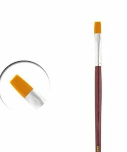Ozzie Collectables Vallejo Brushes - Toray Flat Rectangular Brush No.6 All Board Games