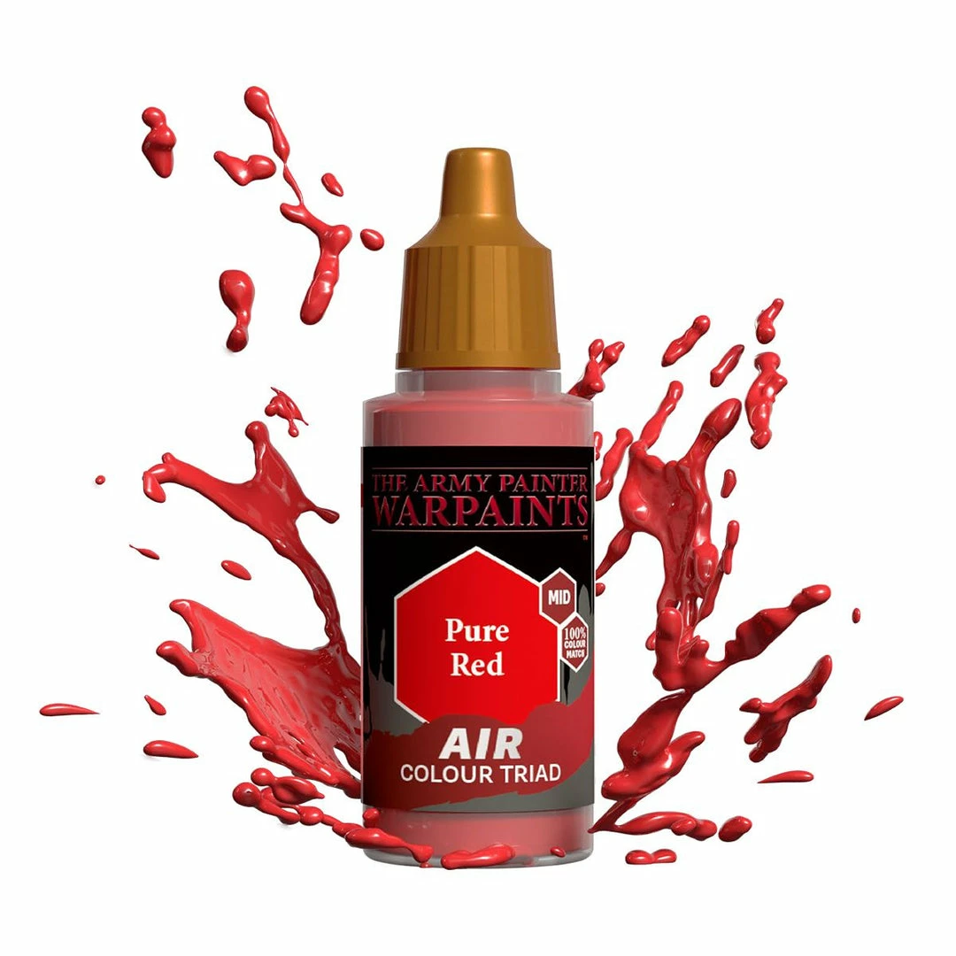 Ozzie Collectables Army Painter Warpaints - Air Pure Red Acrylic Paint 18ml All Board Games 1 Ozzie Collectables Army Painter Warpaints - Air Pure Red Acrylic Paint 18ml All Board Games