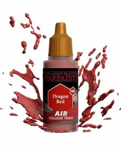 Ozzie Collectables All Board Games Army Painter Warpaints - Air Dragon Red Acrylic Paint 18ml