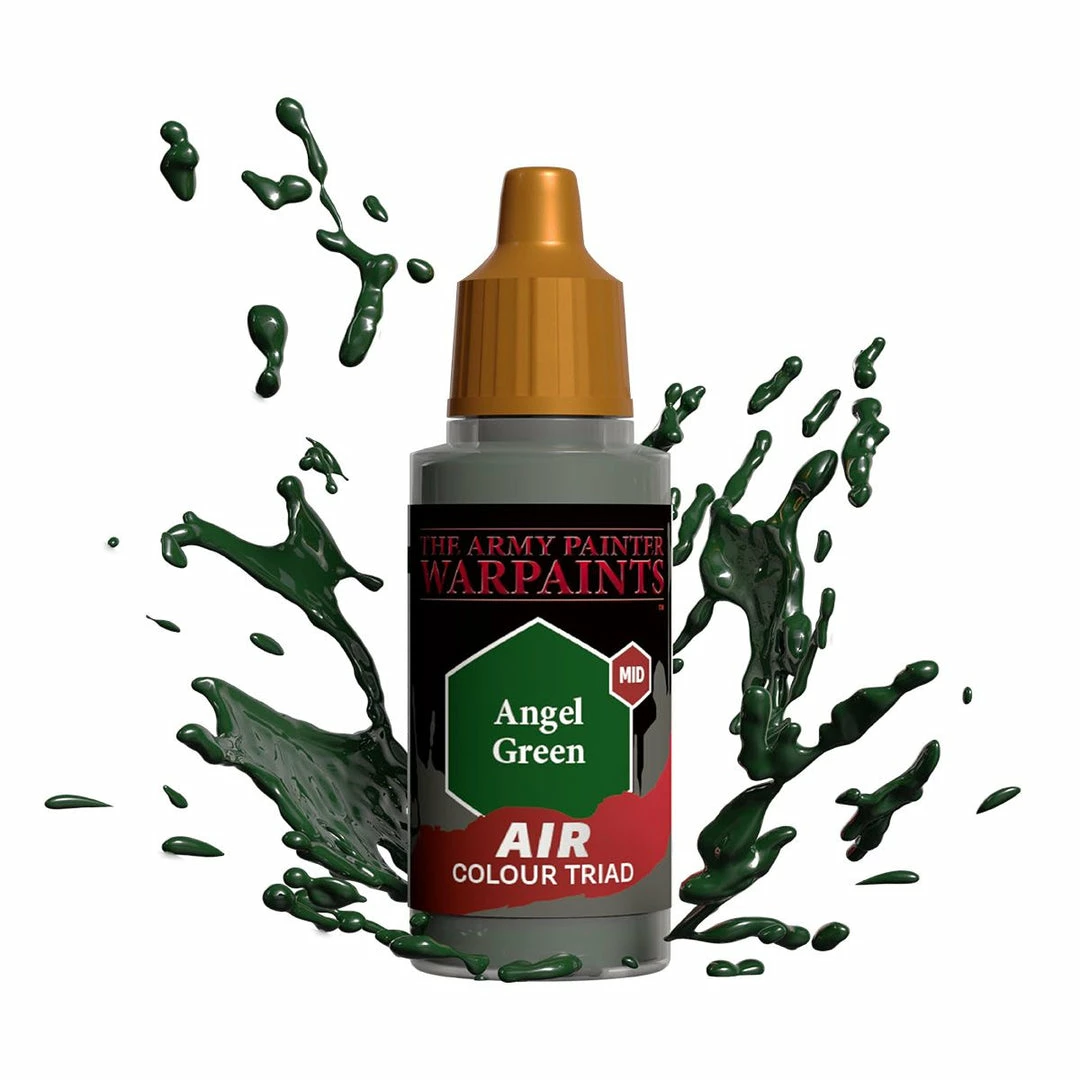 Ozzie Collectables Army Painter Warpaints - Air Angel Green Acrylic Paint 18ml All Board Games 1 Ozzie Collectables Army Painter Warpaints - Air Angel Green Acrylic Paint 18ml All Board Games