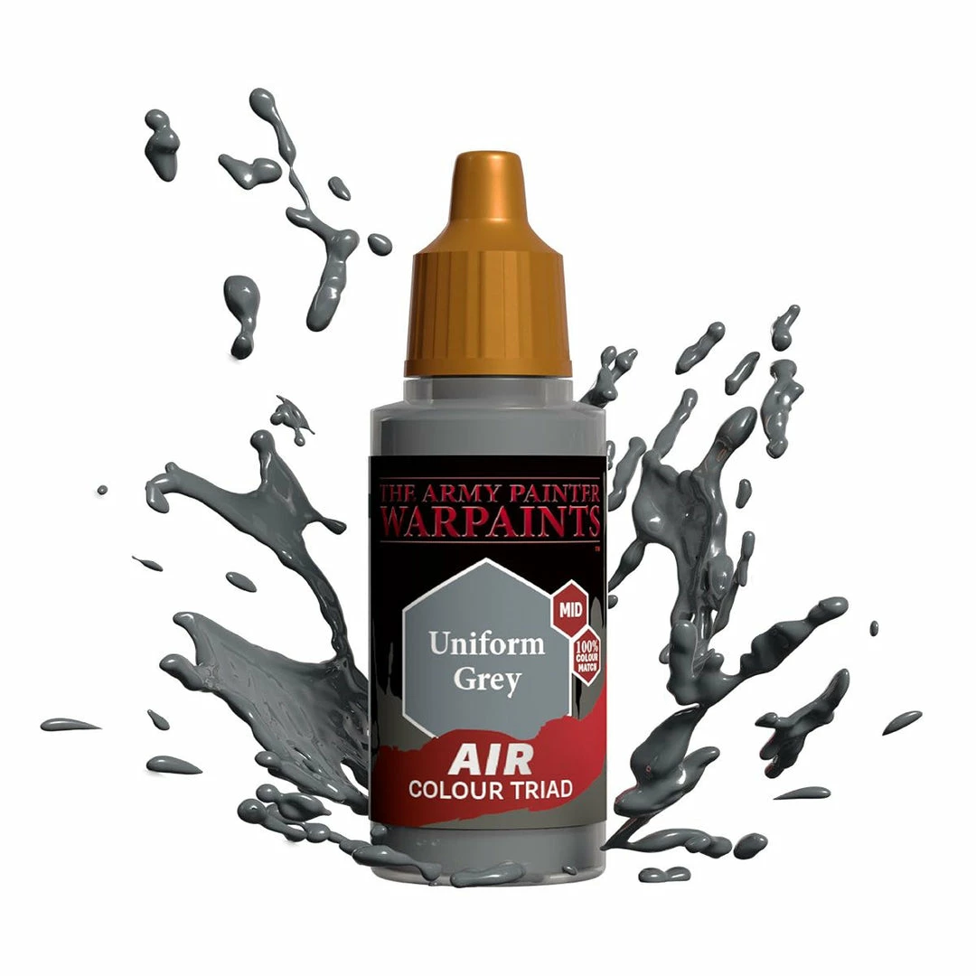 Ozzie Collectables All Board Games Army Painter Warpaints - Air Uniform Grey Acrylic Paint 18ml 1 Ozzie Collectables All Board Games Army Painter Warpaints - Air Uniform Grey Acrylic Paint 18ml