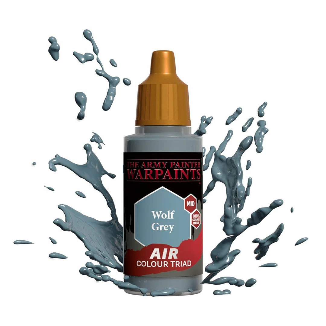Ozzie Collectables Army Painter Warpaints - Air Wolf Grey Acrylic Paint 18ml All Board Games 1 Ozzie Collectables Army Painter Warpaints - Air Wolf Grey Acrylic Paint 18ml All Board Games
