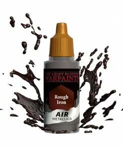 Ozzie Collectables Army Painter Metallics -Air Rough Iron Acrylic Paint 18ml All Board Games
