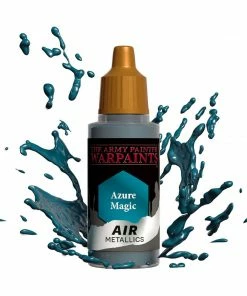 Ozzie Collectables All Board Games Army Painter Metallics - Air Azure Magic Acrylic Paint 18ml