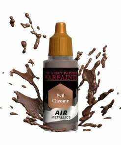 Ozzie Collectables All Board Games Army Painter Metallics - Air Evil Chrome Acrylic Paint 18ml