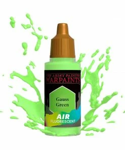 Ozzie Collectables Army Painter Metallics - Air Gauss Green Fluo Acrylic Paint 18ml