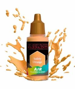 Ozzie Collectables Army Painter Metallics - Air Safety Orange Fluo Acrylic Paint 18ml All Board Games