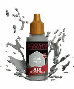 Ozzie Collectables All Board Games Army Painter Warpaints - Air Shark White Acrylic Paint 18ml