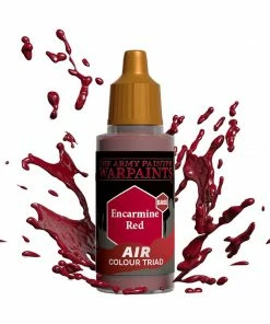 Ozzie Collectables Army Painter Warpaints - Air Encarmine Red Acrylic Paint 18ml