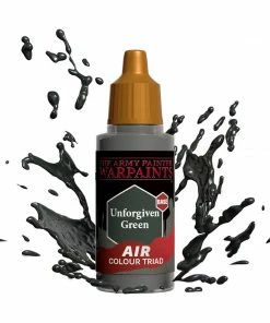 Ozzie Collectables Army Painter Warpaints - Air Unforgiven Green Acrylic Paint 18ml All Board Games