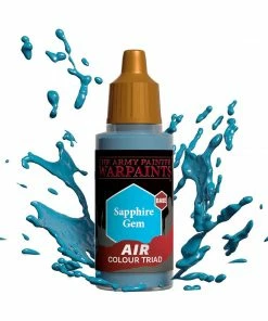 Ozzie Collectables Army Painter Warpaints - Air Sapphire Gem Acrylic Paint 18ml All Board Games