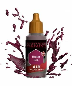 Ozzie Collectables Army Painter Warpaints - Air Traitor Red Acrylic Paint 18ml All Board Games