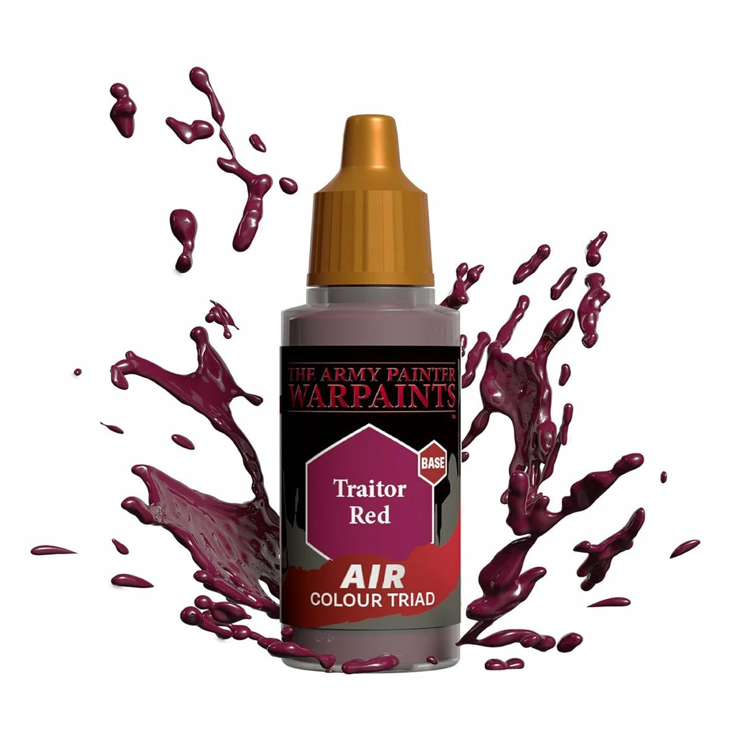 Ozzie Collectables Army Painter Warpaints - Air Traitor Red Acrylic Paint 18ml All Board Games 1 Ozzie Collectables Army Painter Warpaints - Air Traitor Red Acrylic Paint 18ml All Board Games