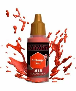 Ozzie Collectables Army Painter Warpaints - Air Archangel Red Acrylic Paint 18ml All Board Games