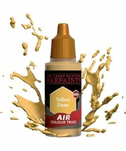 Ozzie Collectables All Board Games Army Painter Warpaints - Air Yellow Dune Acrylic Paint 18ml