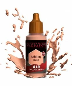 Ozzie Collectables All Board Games Army Painter Warpaints - Air Wildling Flesh Acrylic Paint 18ml