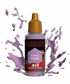 Ozzie Collectables Army Painter Warpaints - Air Coven Purple Acrylic Paint 18ml All Board Games