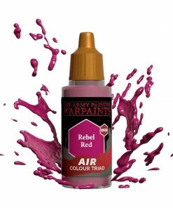 Ozzie Collectables Army Painter Warpaints - Air Rebel Red Acrylic Paint 18ml All Board Games