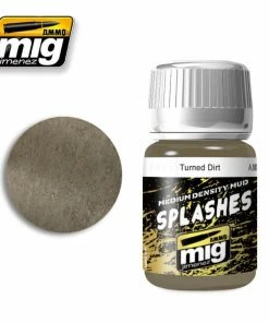 Ozzie Collectables Ammo By MIG Enamel Textures Turned Dirt 35ml All Board Games