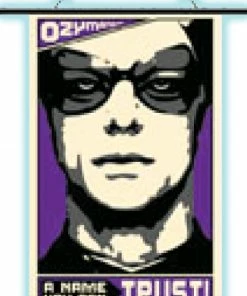 NECA Watchmen - Wall Scroll Ozymandias Pop Art