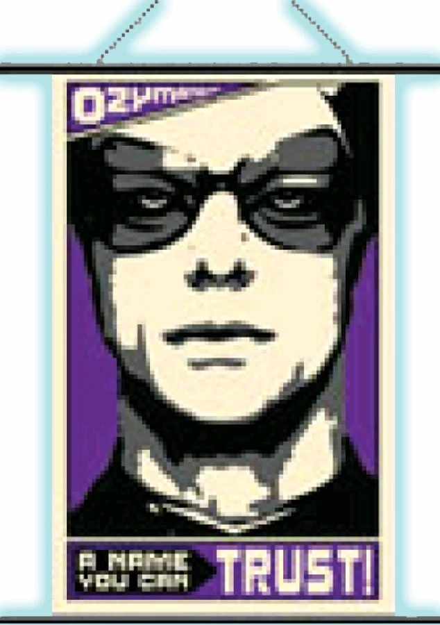 NECA Watchmen - Wall Scroll Ozymandias Pop Art 1 NECA Watchmen - Wall Scroll Ozymandias Pop Art