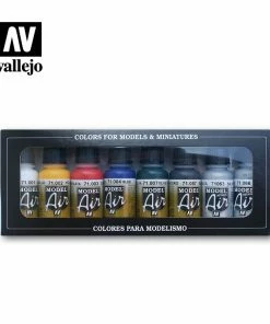 Ozzie Collectables Vallejo Model Air - Basic Colours 8 Color Set All Board Games