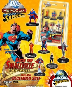 WizKids Games Heroclix - DC Comics Superman Smallville Forces 6-Pack All Board Games