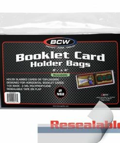 BCW Booklet Card Holder Resealable Bag Bags & Wallets