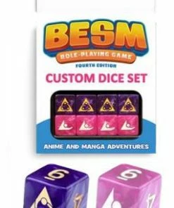 Japanime Games BESM (Big Eyes, Small Mouth) Role Playing Game 4th Edition Custom Dice Set