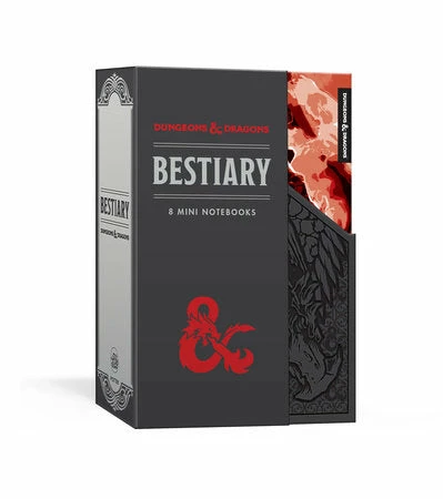D&D Dungeons & Dragons Bestiary Notebook Set 2 D&D Dungeons & Dragons Bestiary Notebook Set