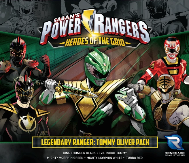 Power Rangers Heroes Of The Grid - Legendary Ranger Tommy Oliver Pack 1 Power Rangers Heroes Of The Grid - Legendary Ranger Tommy Oliver Pack