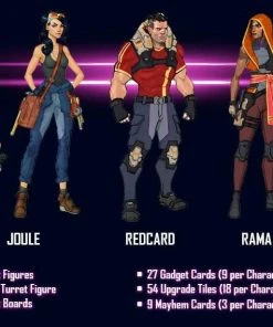 Ozzie Collectables All Board Games Agents Of Mayhem Bombshells Expansion