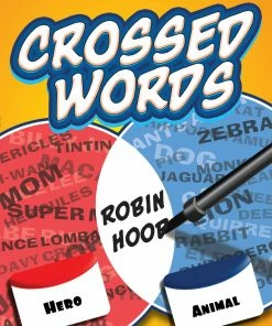 Ozzie Collectables All Board Games Crossed Words