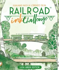 All Board Games Railroad Ink Challenge Lush Green