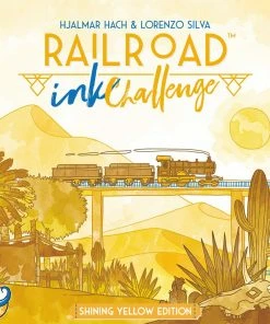 Railroad Ink Challenge Shining Yellow All Board Games