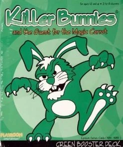 Ozzie Collectables Killer Bunnies Quest Green Booster All Board Games