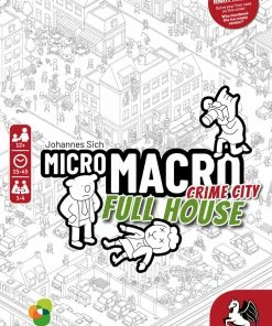 Ozzie Collectables All Board Games MicroMacro Crime City Full House