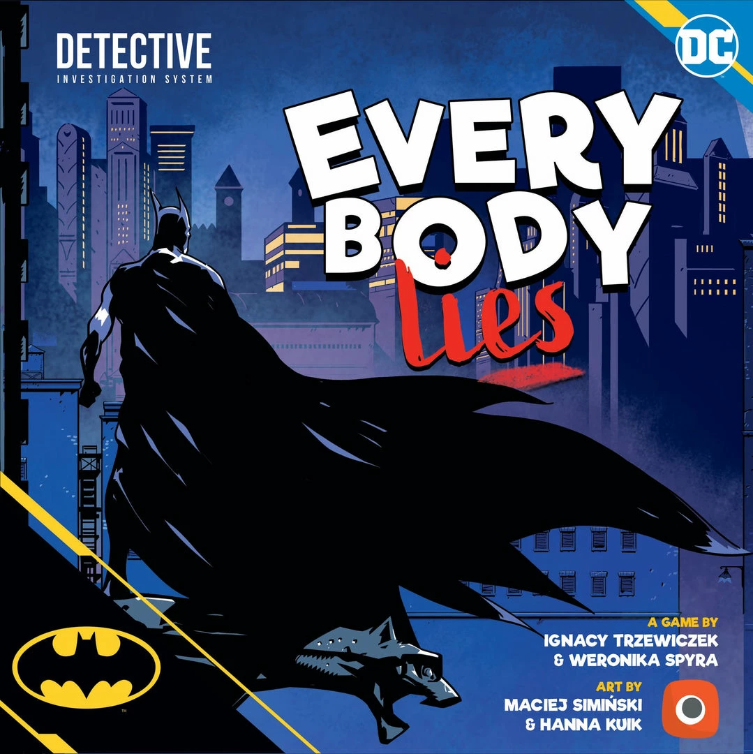 Ozzie Collectables All Board Games Batman Everybody Lies 1 Ozzie Collectables All Board Games Batman Everybody Lies