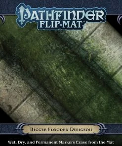 Pathfinder Accessories Flip Mat Bigger Flooded Dungeon