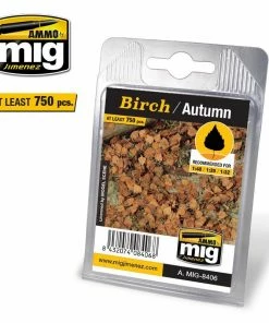 Ozzie Collectables Ammo By MIG Dioramas - Leaves - Birch - Autumn All Board Games